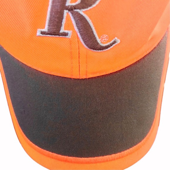 Remington R Logo Blaze Orange Hat Hunting - Picture 3 of 6
